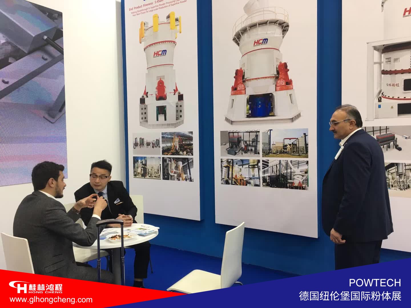 中國桂林鴻程磨粉機廠家參加德國紐倫堡國際粉體工業(yè)展覽會POWTECH 2019 中國桂林鴻程磨粉機廠家參加德國紐倫堡國際粉體工業(yè)展覽會POWTECH 2019
